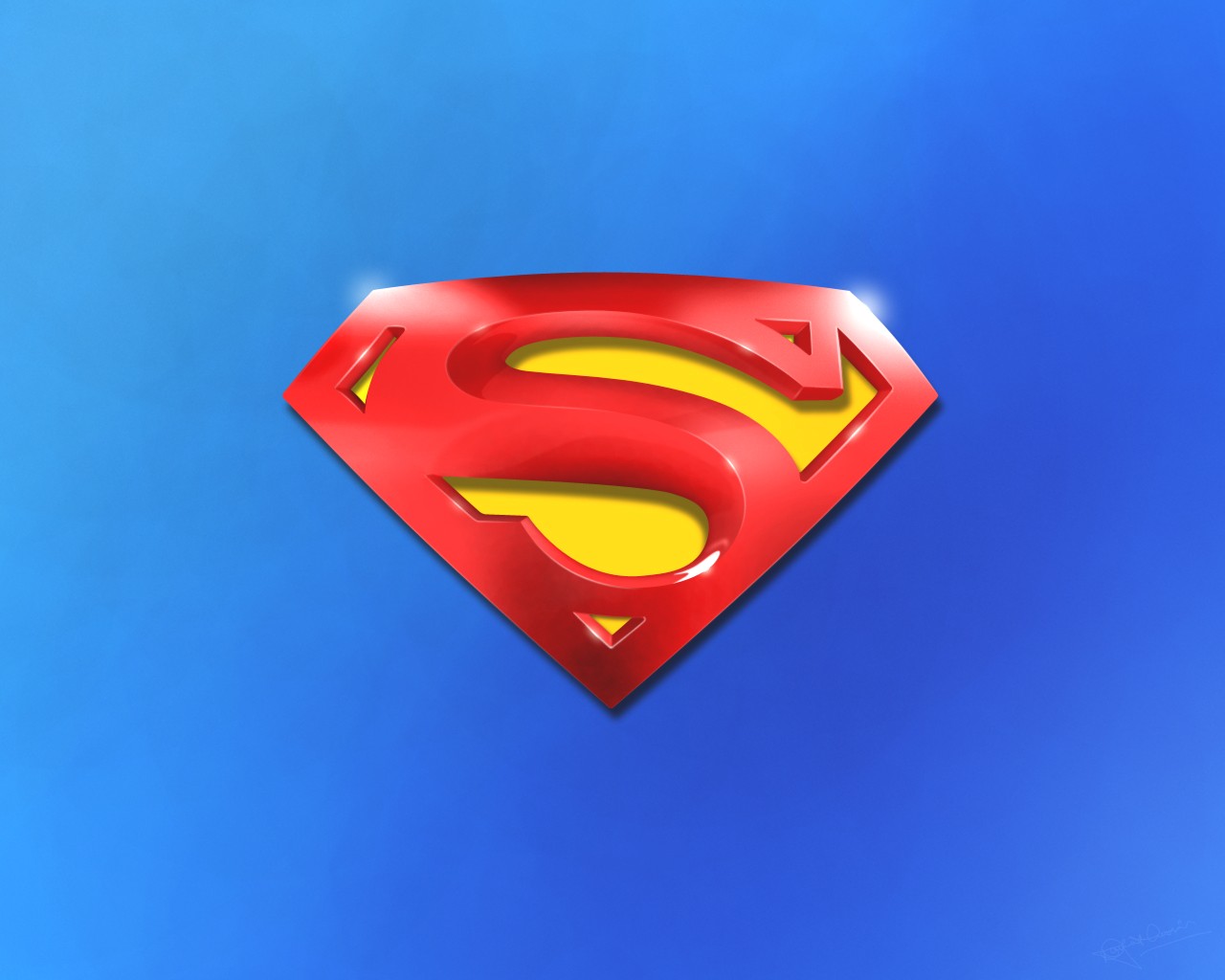 Superman Logo Wallpaper