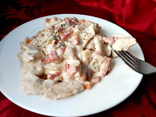 Chicken With Cream And Bacon Recipe