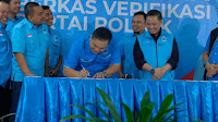 Usai penyerahan Berkas Verpol ke DPN, Samsani Sudrajat : Gelora Lampung Siap Jadi Peserta Pemilu dan Menang