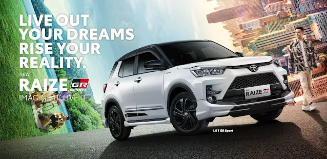 Spesifikasi dan Harga Toyota New Raize GR Sport Terbaru Tahun 2025 | Dealer Toyota Nasmoco Purwokerto, Purbalingga dan Kebumen