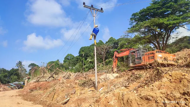 Bupati Natuna Apresiasi PLN Pulihkan Kelistrikan di Pulau Serasan