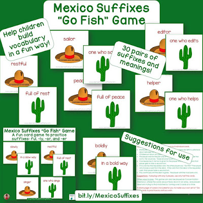 Explore this image for a link to this fun suffix game!