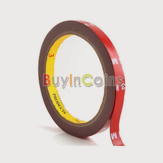 3M Auto Acrylic Foam Sided Double Attachment Tape 10mm