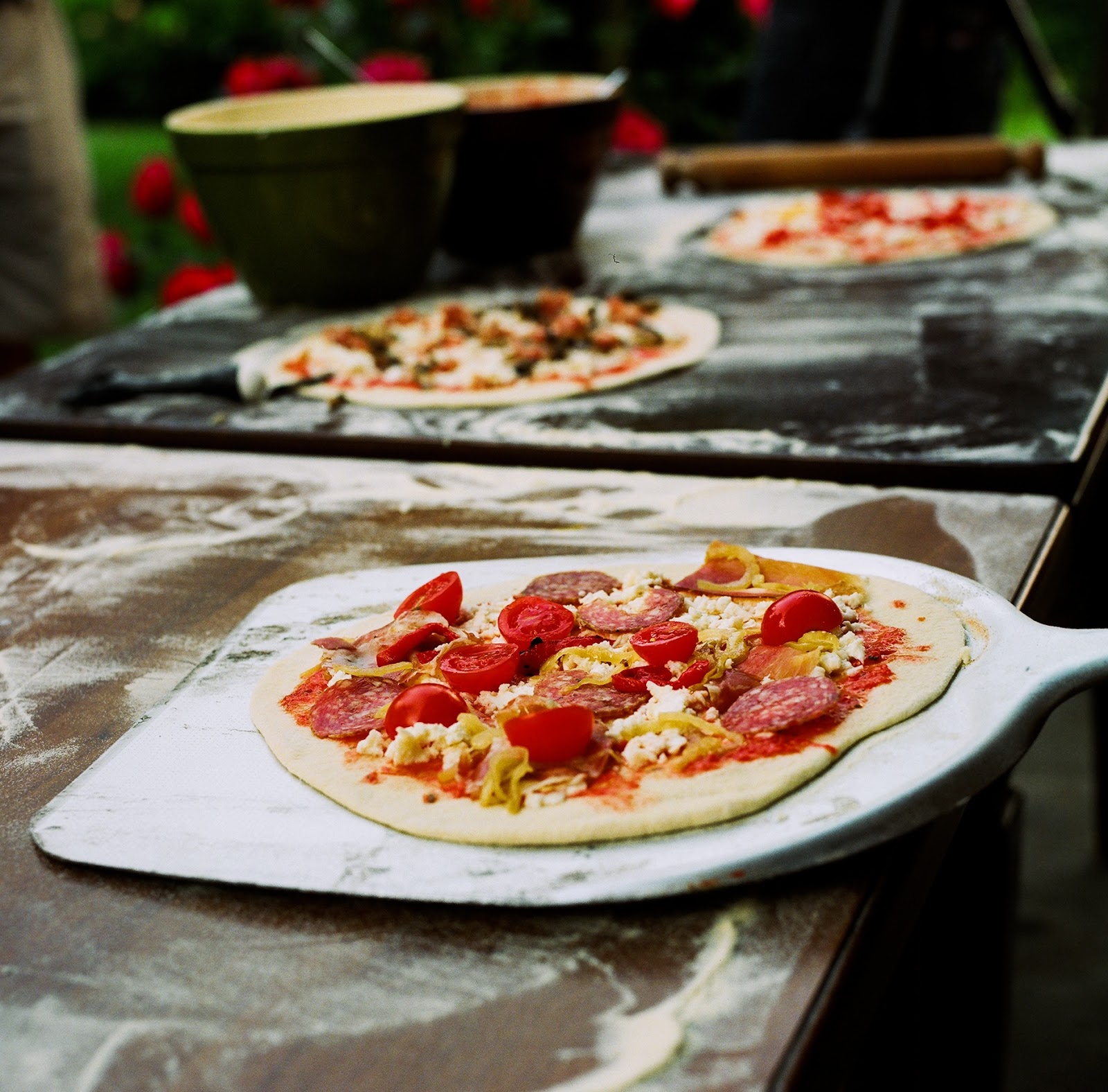 ... : Pizza Dough Recipe &amp; Podcast on Making Pizza in a Wood Burning Oven
