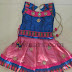 New Born Kids Lehenga in Silk