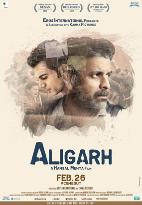 full cast and crew of bollywood movie Aligarh 2016 wiki, Rufy Khan, Dipti Dhotre story, release date, Actress name poster, trailer, Photos, Wallapper