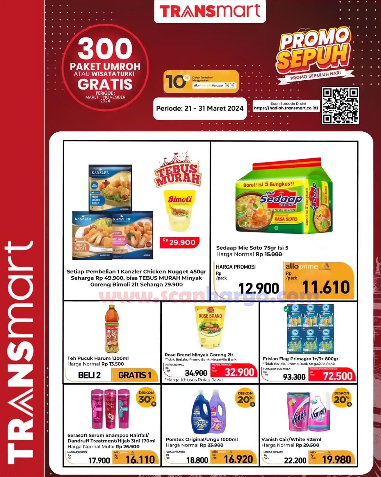 Promo JSM Carrefour Transmart Weekend 21 - 31 Maret 2024 1