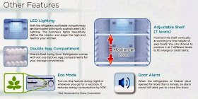 sharp, sharp Dual Swing Door Refrigerator, Plasmacluster, fridge, dual swing door fridge, household product