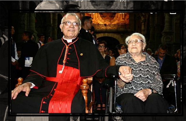 Cardenal Porras anunció el fallecimiento de su señora madre Blanca Luz Cardozo