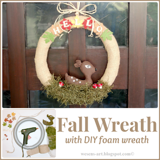 FallWreath  wesens-art.blogspot.com