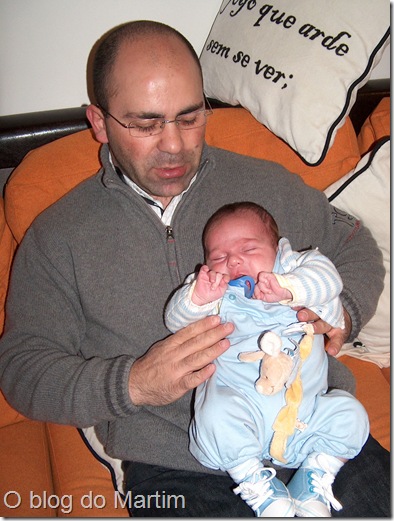 Eu e o meu papázinho...