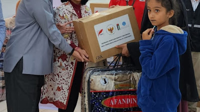Indonesia kembali salurkan Bantuan Kemanusiaan bagi Pengungsi Palestina di Jerash, Yordania
