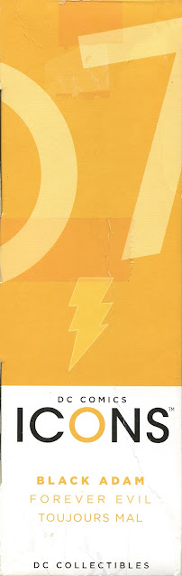 DC Comics Icons: Black Adam - Box Left Side