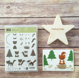 Squirrel! How to Make a Squirrel Using One Of the Foxy Friends Stamps from Stampin' Up! UK
