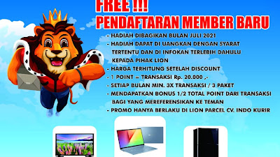 New Promo : Kirim Barang Dapat Hadiah