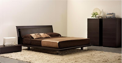 На фото спальная кровать модели Joe от фабрики Feg, дизайн Nunziati Matteo.