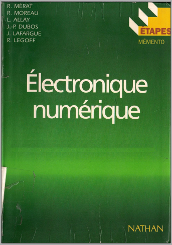 Livre : Electronique Numérique - Mérat, NATHAN PDF