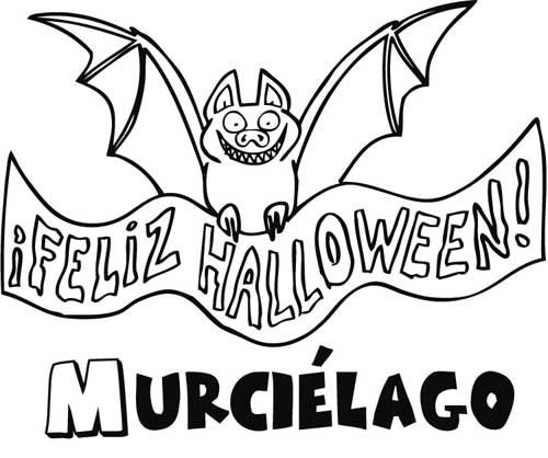 halloween para colorear