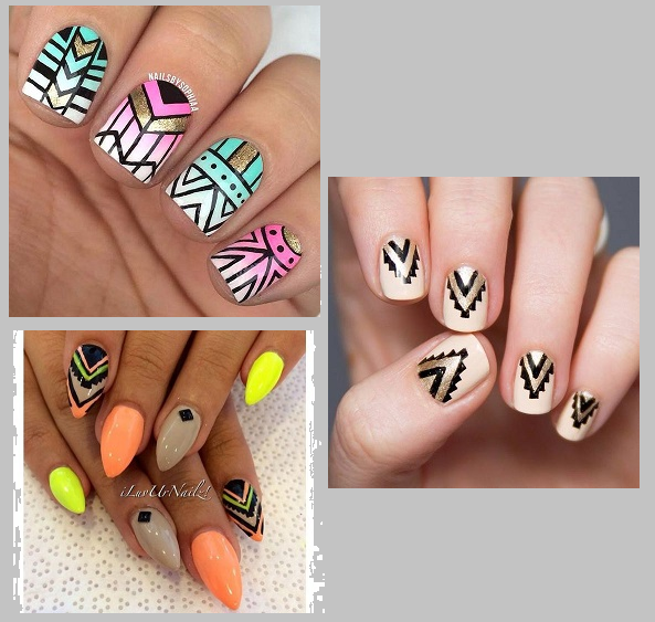 manicure aztecki 2016 lato