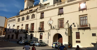 La Casa del Consell en la Plaza Mayor de Ontinyent.