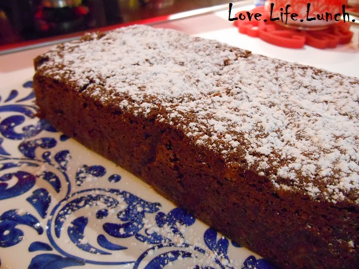 Plumcake pere e cioccolato