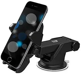 ELV Car Mount Adjustable Car Phone Holder Universal Long Arm, Windshield for Smartphones