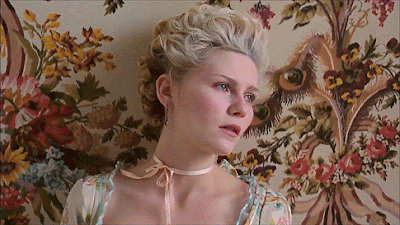 Marie Antoinette Kirsten Dunst movie gif