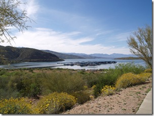 View from our Campsite