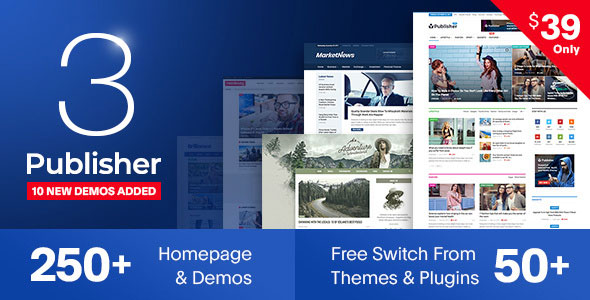 Free download Publisher – Newspaper Magazine AMP V3.2.0