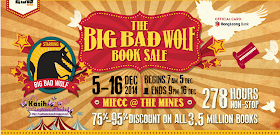 Big Bad Wolf Books 2014,Jualan buku