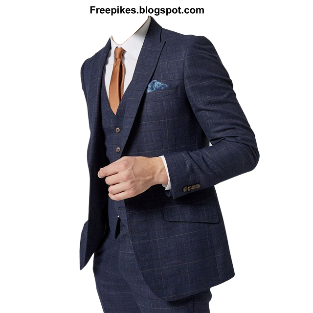 Men's Suit in PNG - Three Piece Suit for Free 