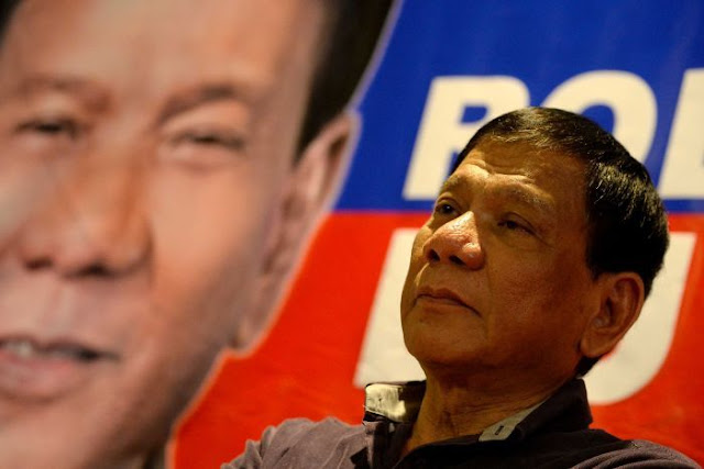 PHOTO: Philippine President Rodrigo Duterte has long positioned himself as independent of the US. 