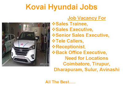 Kovai Hyundai Jobs