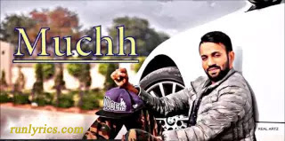 Muchh Lyrics - 8 Kartoos | Dilpreet Dhillon | Desi Crew