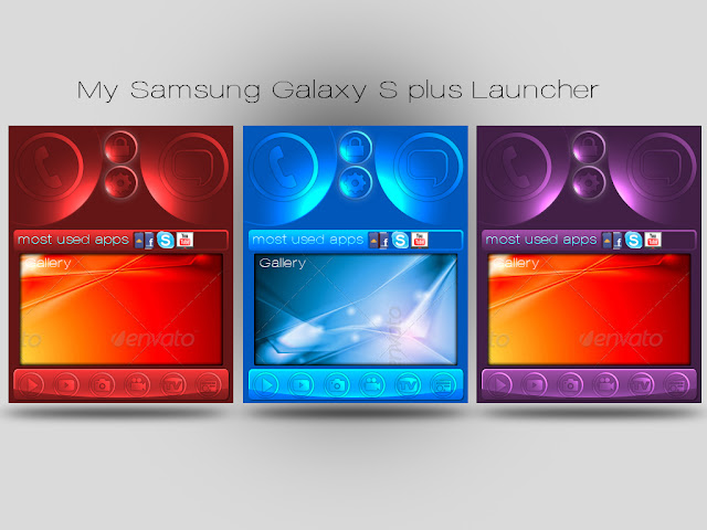 samsung galaxy s plus launcher