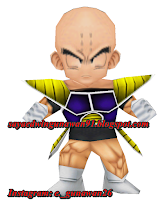 Papercraft Kuririn Armor Chibi