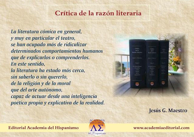 Crítica de la razón literaria, Jesús G. Maestro