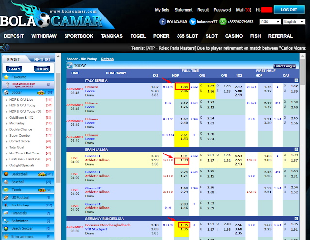 Cara Taruhan Mix Parlay | Cara Taruhan Bola Online