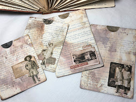 Sara Emily Barker https://sarascloset1.blogspot.com/2019/04/an-introduction-to-french-accordion-book.html https://sarascloset1.blogspot.com/2019/04/an-introduction-to-french-accordion-book.html Altered Book Tim Holtz Oxide Spray Ideaology 7