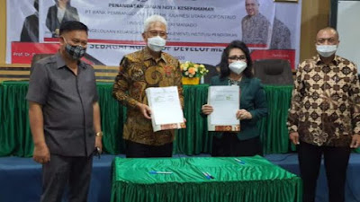 Bank SulutGo dan Unima Teken MoU Pengelolaan Penerimaan SPP