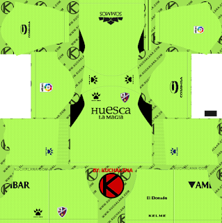  and the package includes complete with home kits Baru!!! SD Huesca 2018/19 Kit - Dream League Soccer Kits
