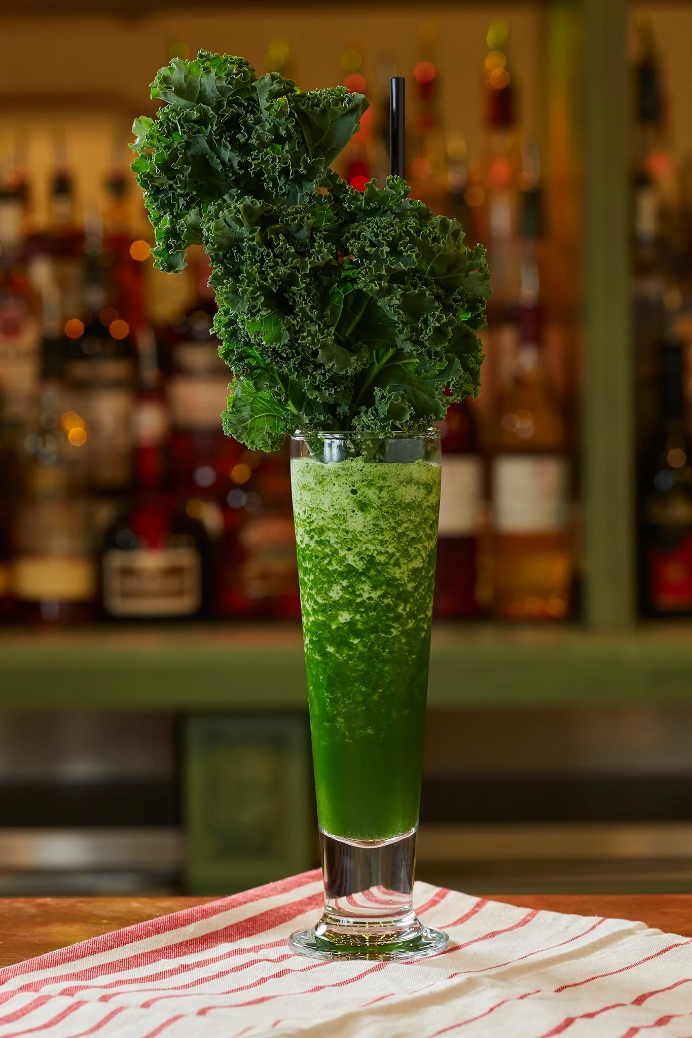 Beyond Kale Smoothie Paired With Tuscan Potatoes with Pork Loin Steaks and Pancetta: