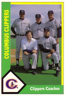 Clete Boyer 1990 Columbus Clippers card