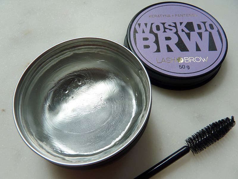 Wosk do stylizacji brwi Keratyna+Pantenol LASH BROW