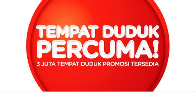 Tempah Sekarang!  AirAsia Promosi 3 Juta Tempat Duduk Percuma Ogos 2014