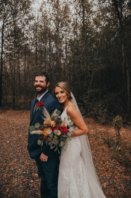 The Junkin Wedding - Bride and Groom