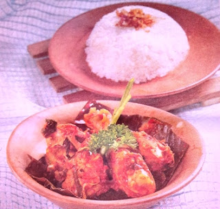 ayam masak bumbu belanga khas manado