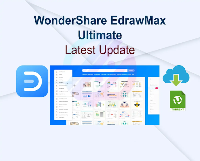 WonderShare EdrawMax 13.0.2.1071 Ultimate + Activator Latest Update