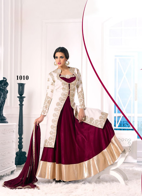 designer anarkali suit