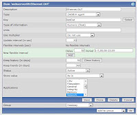 Zabbix item setup